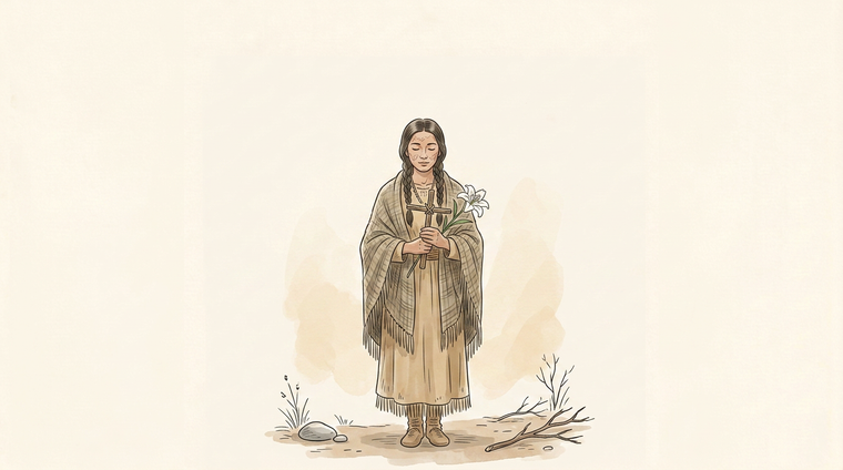 Saint Kateri Tekakwitha, the Lily of the Mohawks
