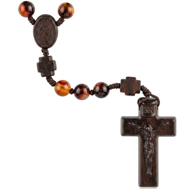 The Pentecost Agate Rosary