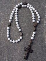 The Immaculate Howlite Rosary