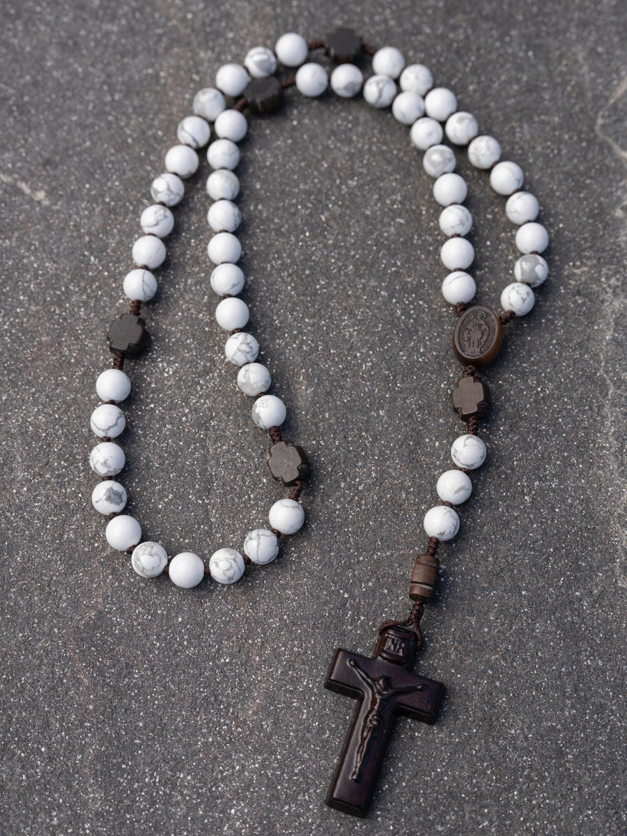 The Immaculate Howlite Rosary