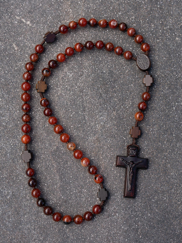 The Pentecost Agate Rosary