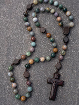 The St. Joseph Banded Onyx Rosary