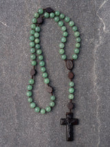 The Good Soil Green Jade Rosary