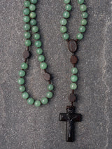The Good Soil Green Jade Rosary